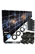 ADJ VS2 9x5 - VIDEO WALL SYSTEM w VX4S & ROAD CASES 14ft 9" x 8ft 2"