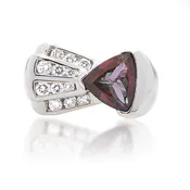 Alexandrite Trillion Ring