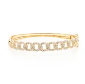 Chain Style Bangle Bracelet