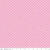 100 AKER WOODS: Honey Hex-Pink (1/4 Yard)