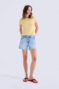 KENNEDY RELAXED MID RISE CUT OFF SHORT