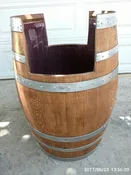 Do-It-Yourself (DIY) Arcade Wine Barrel Cabinet