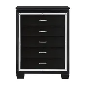 Homelegance Allura Chest in Black 1916BK-9