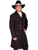 Frock Coat, Double Breasted, Concho Buttons