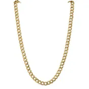 10k 24inch 9mm curb link chain