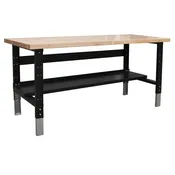 ADJUSTABLE HEIGHT WORKBENCHES