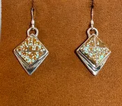 #8 Turquoise Dangle Earrings by First American Traders (Copy)