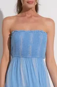 Elan Blue Lilac Maxi Dress