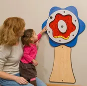 Children's Furniture Co. Blue Plinko Flower Activity, 20-PLF-001