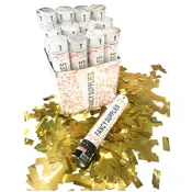 12" Confetti Cannon - Metallic Gold
