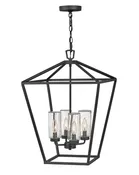 Alford Place LED Chandelier in Museum Black