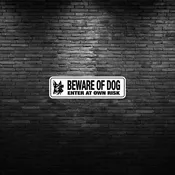 Beware of Dog Sign