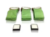 30 pack of 10 Quart ProTeam replacement bags 107313 + 2 HEPA filters