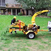Brush Chipper - 25HP, 6" DIAMETER MAX - FOR SALE