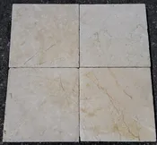 Aegean Pearl Marble 8"x8" Paver