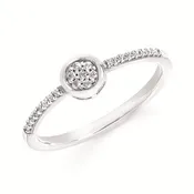 1/10 Ctw. Diamond Ring In Ster