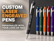 Custom Laser Engraved Stylus Pens