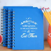 Ambition.... Letter Pressed Journal