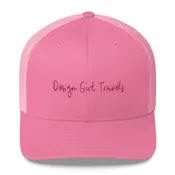 Design Girl Travels Baseball Cap