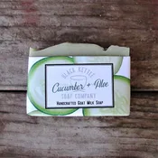CUCUMBER ALOE Goat Milk Soap