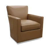 1536 Leather Swivel Chair
