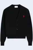 ADC Cardigan in Black with Red