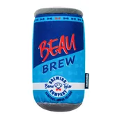 BEAU Brew beer can dog toy