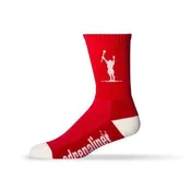 Adrenaline Lacrosse Carlson Meshtop Socks - Red