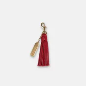 The Classic Tassel Charm in Cherry