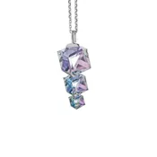 Clear Calypso Czech Crystal Necklace by Preciosa
