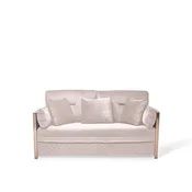 Adagio Rose Gold Sofa Set | Beige