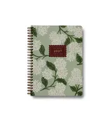 2027 Sage Hydrangea 12-Month Softcover Spiral Planner