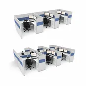6′ x 6′ QuickTime Office Cubicles – The Gold Standard in Fast-Ship Workstations