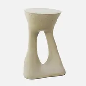 Kreten Side Table, Tall, Grey