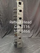 126-5766 0R8614 Rebuilt Cylinder Head