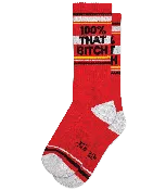 Gumball Poodle 100% THAT BITCH Gym Sock