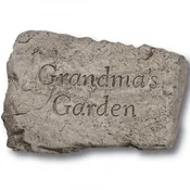 10" Garden Stone - Grandma's Garden