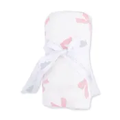 Angel Dear Pretty Bows Swaddle Blanket