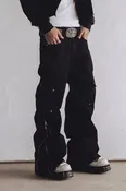 Selvedge Cargo Jeans
