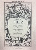 5 Trios for Flute (or Violin), Cello obligate, and Bass continuo (Vo. 2: Trios 3-5)