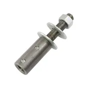 1/2" Right Hand Push-On Arbor & Flange