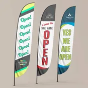 Custom Feather Flags