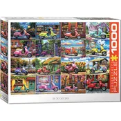16 Scooters 1000 Piece Jigsaw Puzzle Eurographics