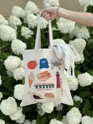 LBI Stickers Tote Bag — SinkRSwim