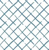 Bahama Court Trellis Reverse Unpasted Wallpaper - Pool Blue