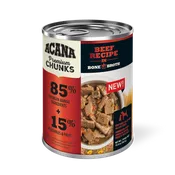 Acana Grain Free Dog Can Food Premium Chunks Beef Recipe