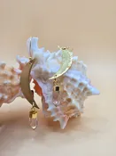 Hammered Moon Earrings — Salt Boutique (Copy)