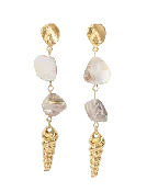 Adara Drop Earrings - Gold