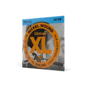 10-52 Light Top/Heavy Bottom, XL Nickel Electric Guitar Strings
