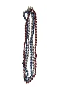 3 Star-Shaped Bead Necklaces - 4th of July - Costume Accessory